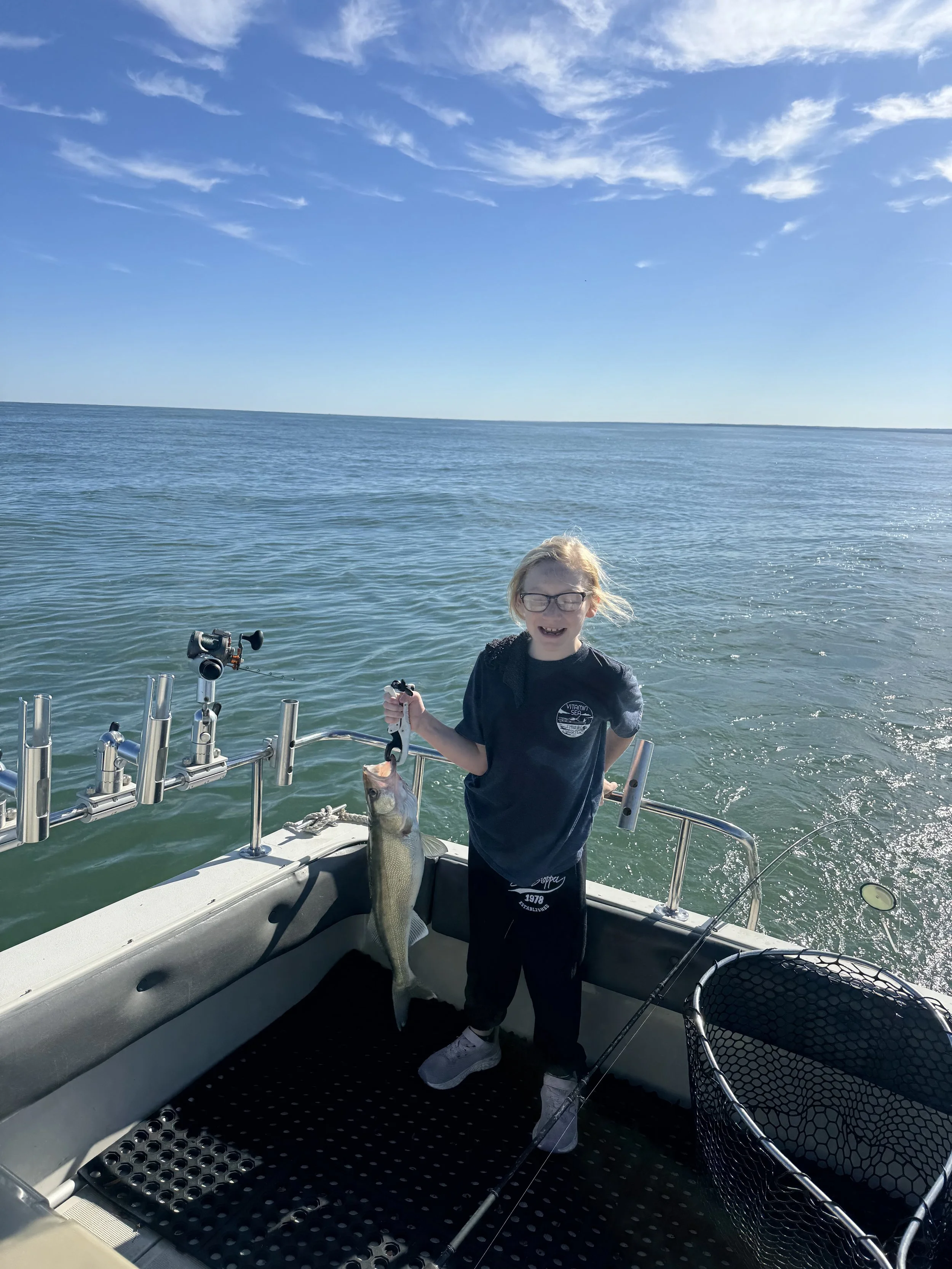 Fresh catch from Lake Erie